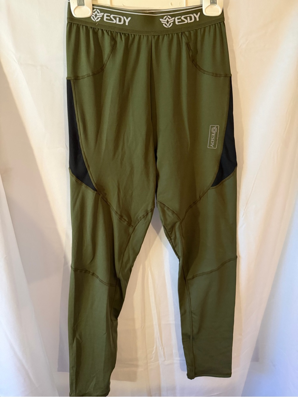 ESDY Men's Olive Green Performance Pants